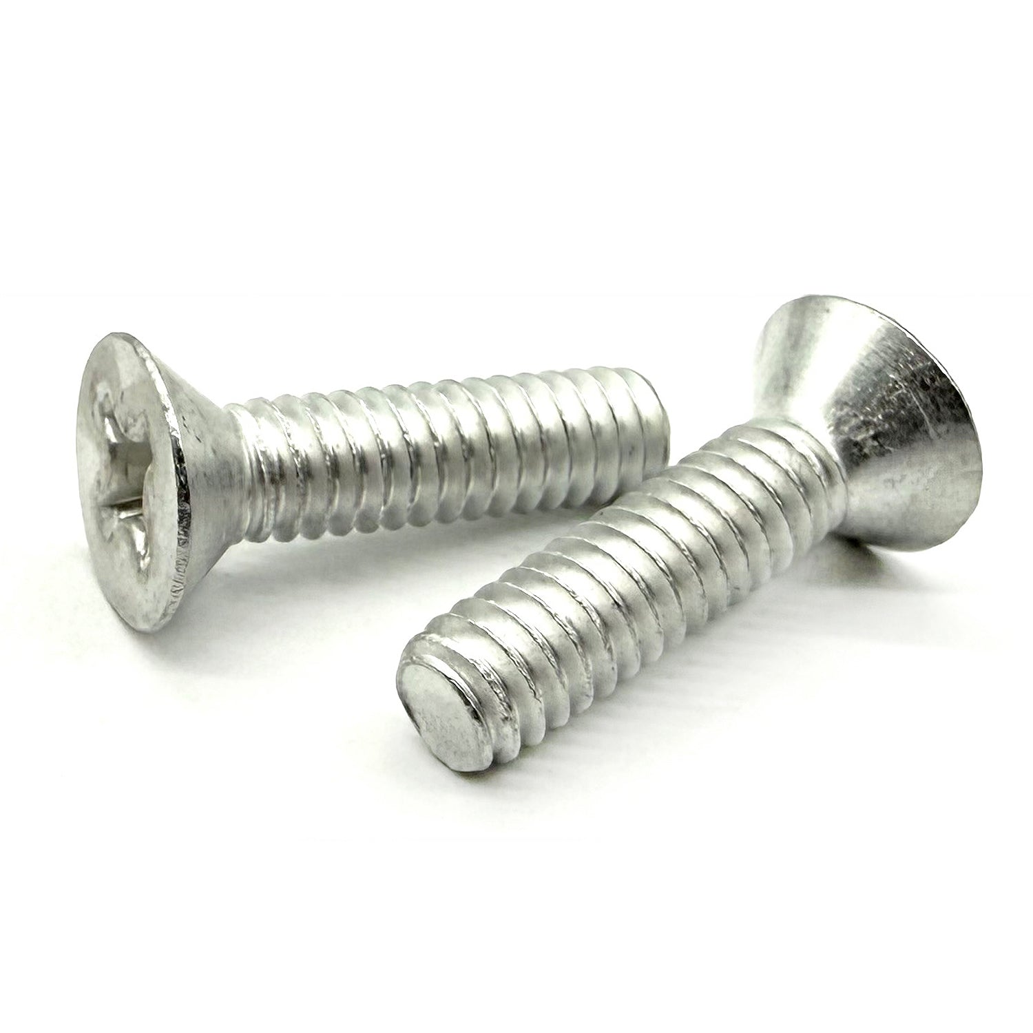 1/4"-20x3/4" Aluminum Phillips Flat Head Machine Screw