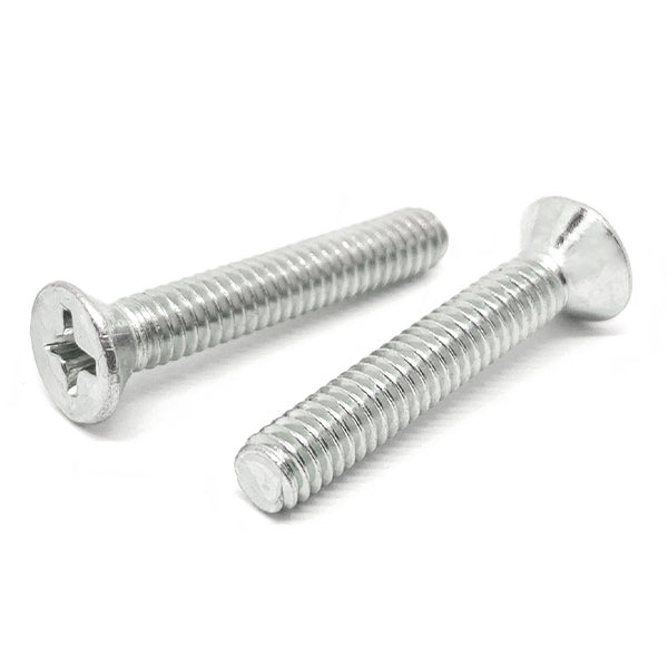 #8-32x1/4" 316 Stainless Steel Phillips Flat Head Machine Screws