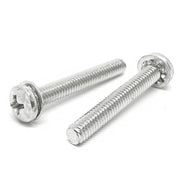 #4-40x5/8" 410 Stainless Steel Internal Tooth Sems Phillips Pan Head Machine Screws