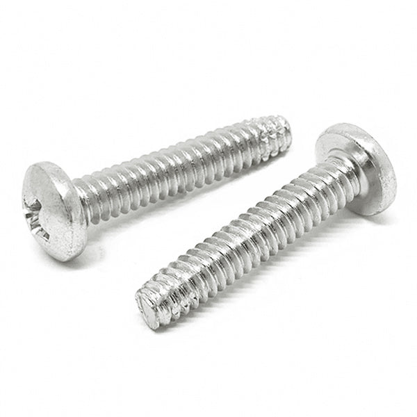 #10-32x3/8" 410 Stainless Steel Phillips Pan Head Type F Thread Cutting Screws