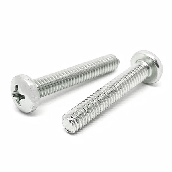 5/16-18x1/2" Stainless Steel Phillips Pan Head Machine Screws Steel