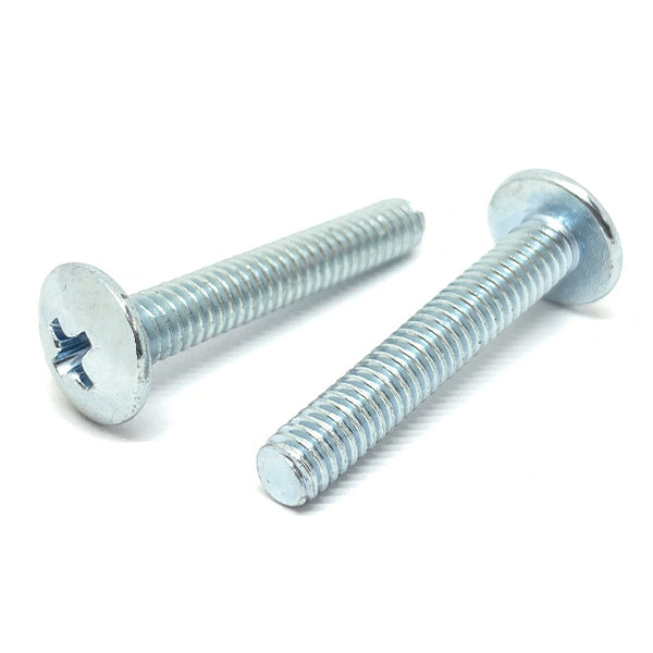 #8-32x1-3/4" Phillips Truss Head Machine Screws Zinc