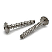 #8-15x1-1/4" 18-8 Stainless Steel Phillips Truss Head Type A Self Tapping Screws