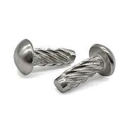 #4x3/8" 304 Stainless Steel Round Head Type U Drive Screws