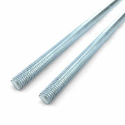 7/16-14x2' ft  Fully Threaded Rod Grade A Zinc Clear
