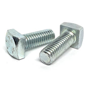 3/8"-16x3/4" Square Head Bolts Grade A307 Zinc Clear
