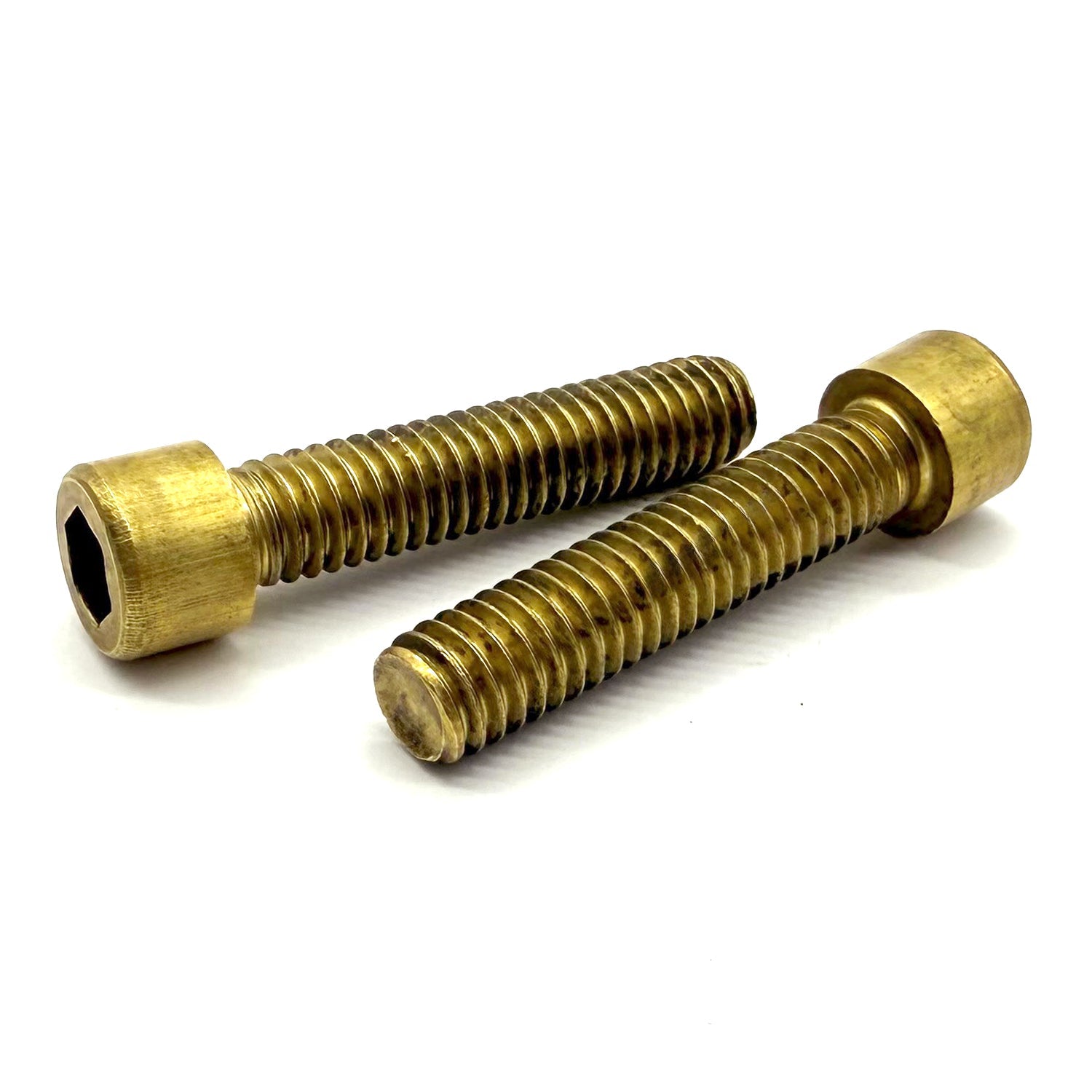 3/8"-16x3" Brass Socket Head Cap Screw