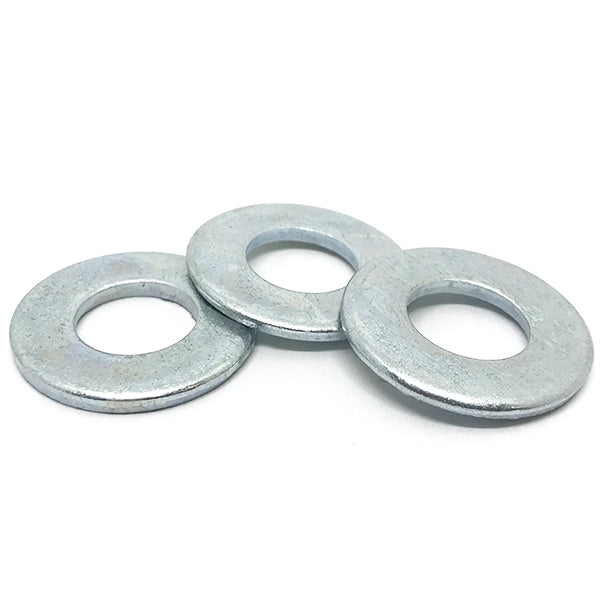 3/4" SAE Low Carbon Flat Washers Zinc