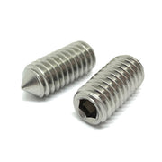 5/16-18x3/8"  Stainless Steel Cone Point Allen Socket Set Screw