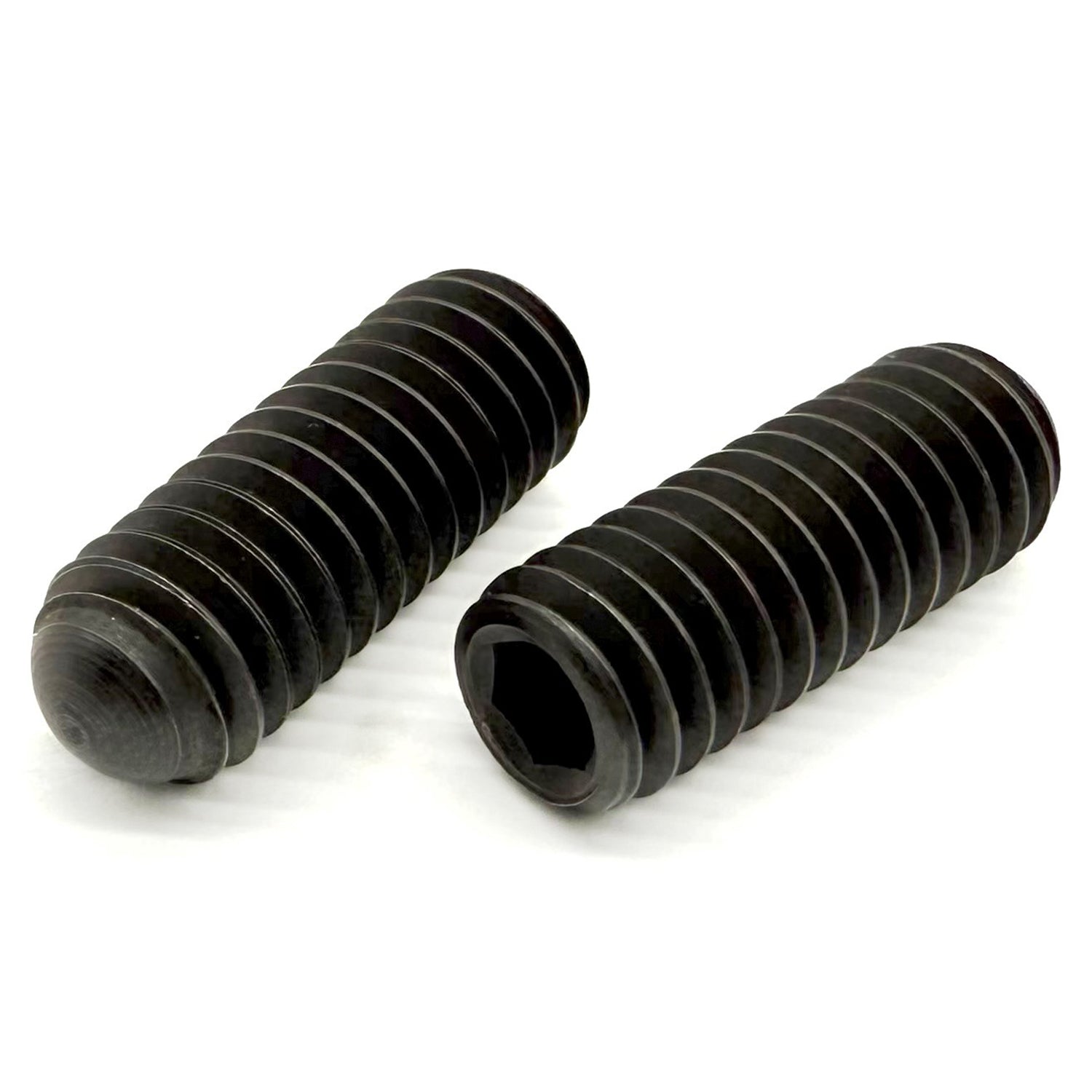1/2"-13x1/2" Alloy Oval Point Allen Socket Set Screw Black Oxide