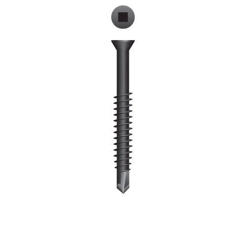#8 Strong-Point Trim Head 8-18 x 3, SQ, Phosphate