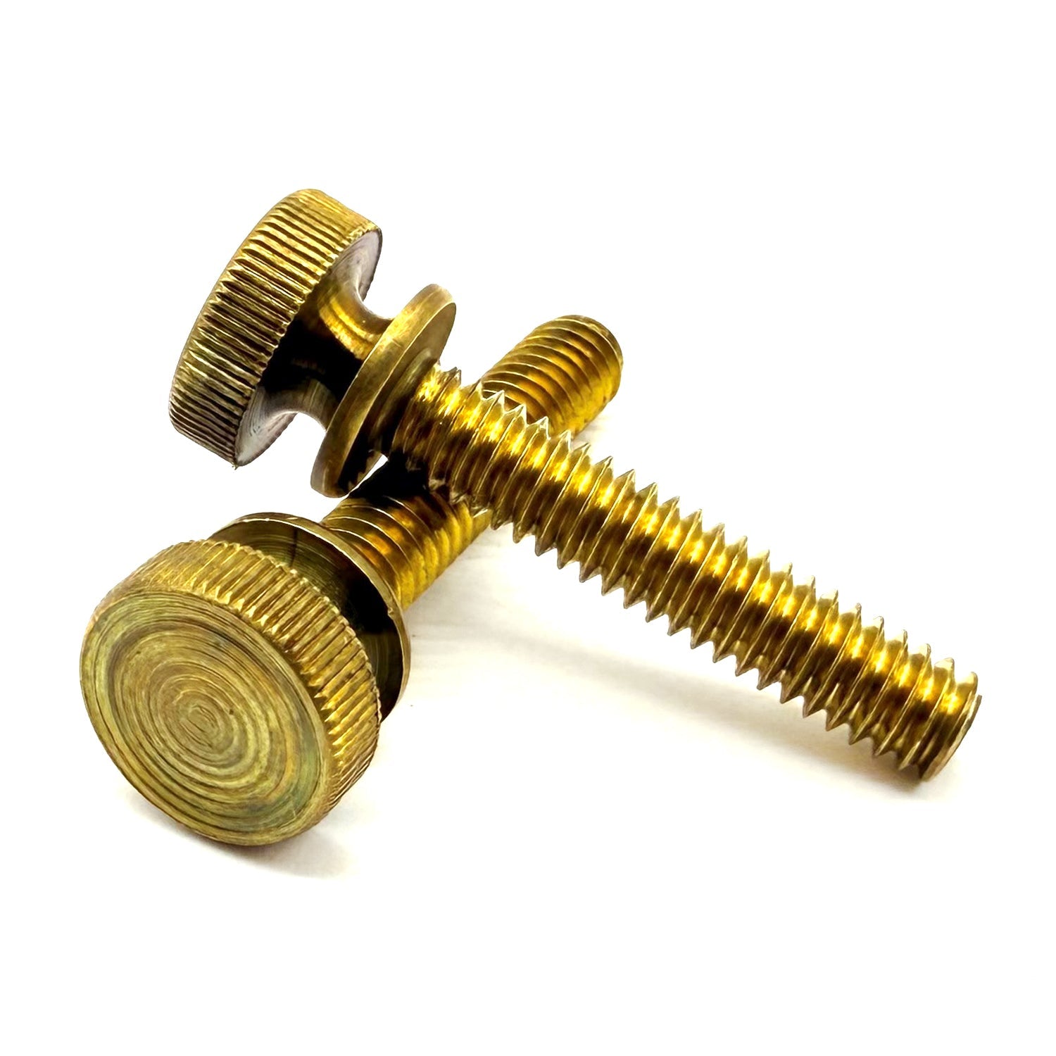1/4"-20x1-1/2" Brass Thumb Screw