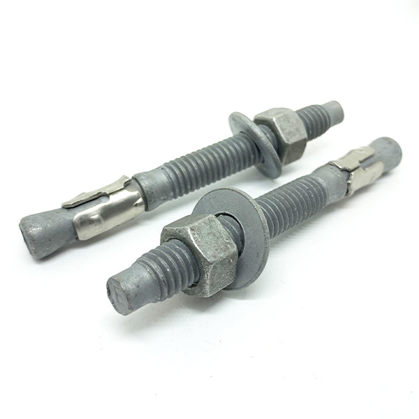 1/2-13x2-3/4" Wedge Anchor w/ Nut & Washer Galvanized Steel