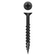 #8 Strong-Point Flat Head w/Nibs 8 x 1, PH, Type '17', Black Oxide