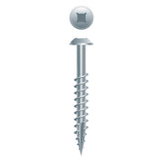 #8 Round Washer Head 8 x 2, PH/SQ, Type '17',  Zinc