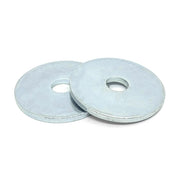 3/8"x2 Low Carbon 1/8" Extra Thick Fender Washers Zinc