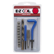M12-1.75 Stainless Steel Threaded Coil Insert Standard Repair Kit with Inserts, Drill Bit, Tap, Install Tool, and Tang Remover
