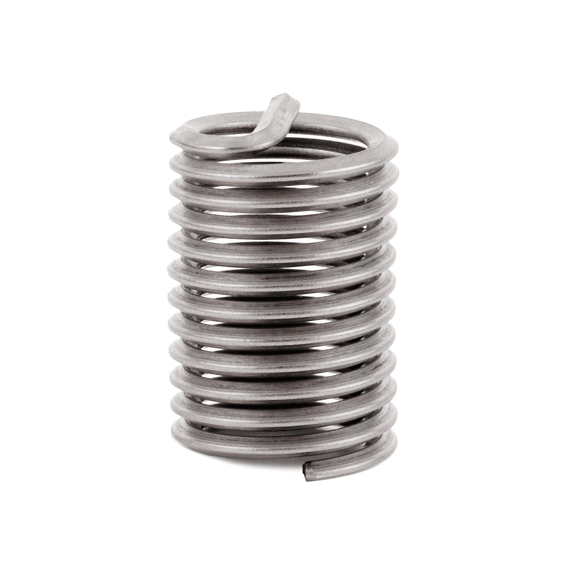 5/8"-11 x 1.25" Stainless Steel Threaded Coil Insert