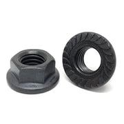 M16-2.0 Class 8 Serrated Hex Flange Nuts Plain & Oil