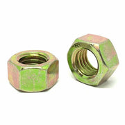 M16-1.50 Class 10 Finished Hex Nuts Fine Thread Zinc Yellow