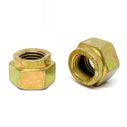 3/4"-16 Grade L-9 Hex Collar Locknuts USA Zinc Yellow