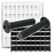 Alloy Button Socket Head Cap Screws Black Oxide- 1656 PCS