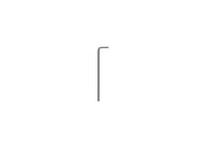 2 mm Flat End Hex L-Key