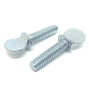 5/16-18x1" Spade Shoulder Type Thumb Screws Zinc
