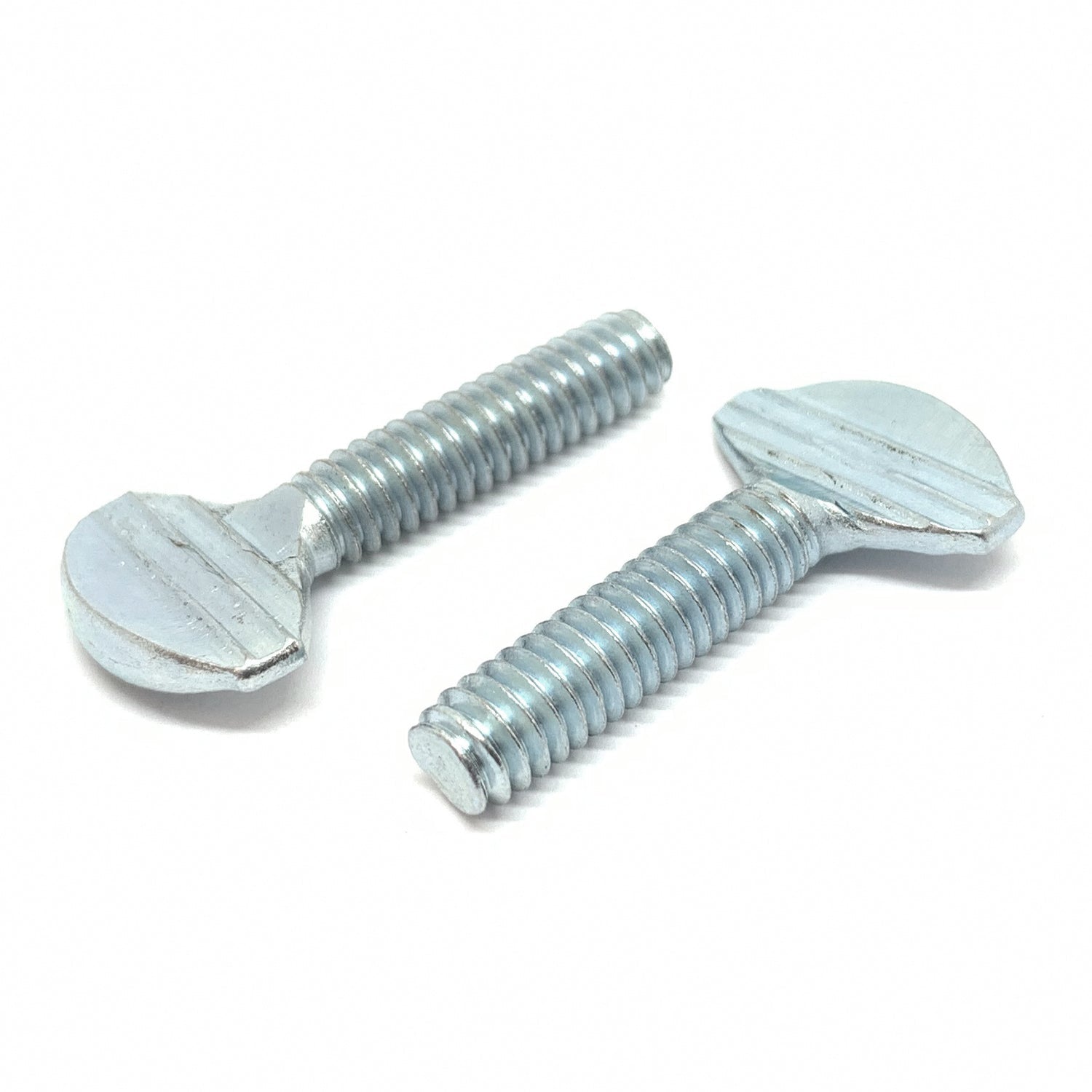 #10-24x3/4" Spade Type Thumb Screws Zinc